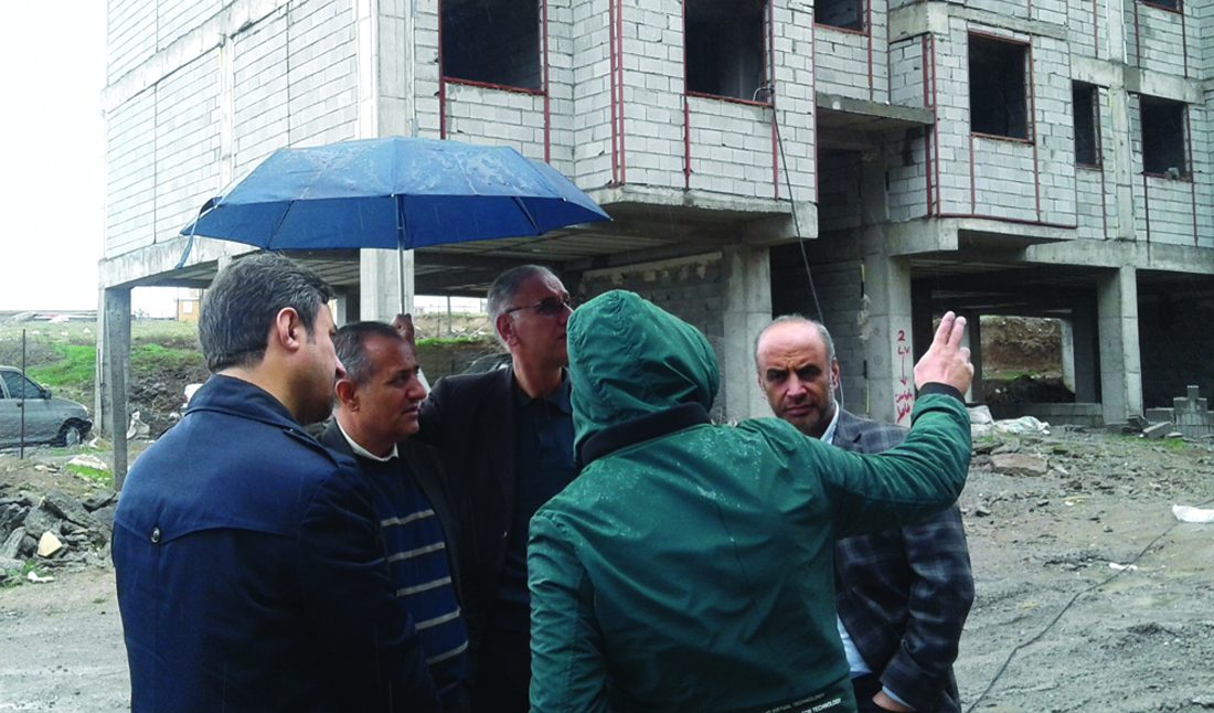 اتمام فونداسیون ۲ هزار و۵۲۰ واحد مسکونی پروژه شهید بنی هاشم مشکین شهر