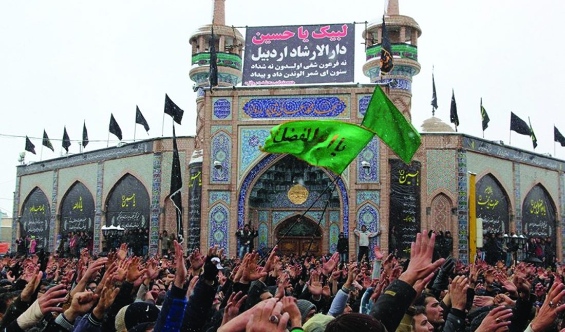 فریاد لبیک یا ابوالفضل در شهر عاشقان قمر بنی‌هاشم