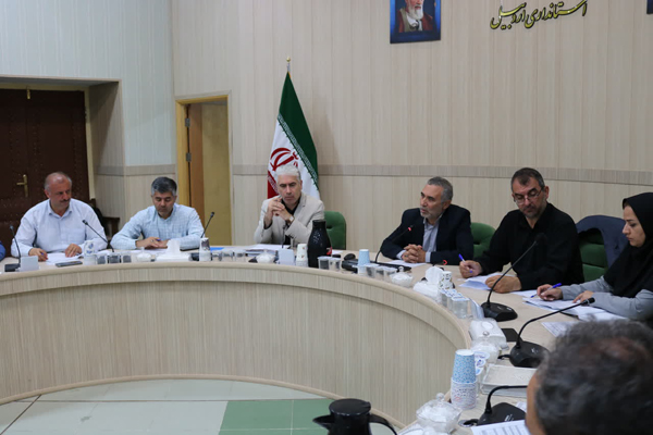 بررسی ۹۰ پرونده در کارگروه زیربنایی، توسعه و آمایش سرزمین استان اردبیل
