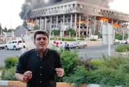 یونس شادلو از ساختمان شیشه ای گزارش می دهد : صداوسیما پای کار ایران و مردم ایران
