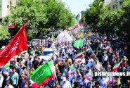 جمعه خشم ایرانی‌ها علیه اسرائیل/ فریاد انتقام مردم در راه‌پیمایی نصر