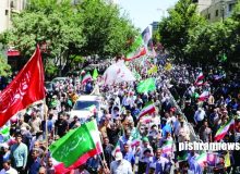 جمعه خشم ایرانی‌ها علیه اسرائیل/ فریاد انتقام مردم در راه‌پیمایی نصر