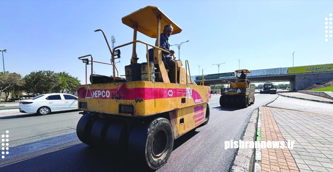 تزریق بیش از ۱۰۰ میلیارد تومان قیر به پروژه‌های عمرانی اردبیل / آغاز عملیات ۲۰۰ هزار تنی آسفالت‌ریزی در سطح شهر