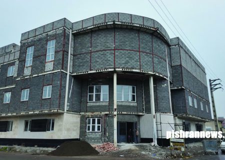 پیشرفت ۵۵ درصدی احداث کتابخانه عمومی مرکزی پارس‌آباد