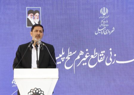 کلنگ‌زنی ششمین تقاطع غیرهمسطح اردبیل / گره ترافیکی میدان پلیس اردبیل باز می‌شود